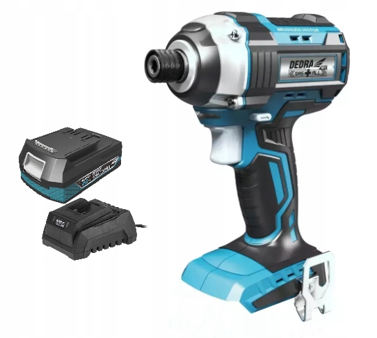Dedra Příklepový šroubovák Bl 18V Set 2AH Akumulátor Sas+ DED7145 200Nm