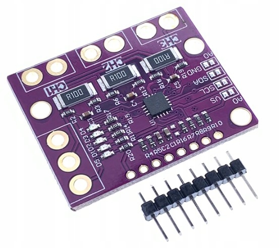 

Moduł INA3221 pomiar napięcia i natężenia 3 kanał