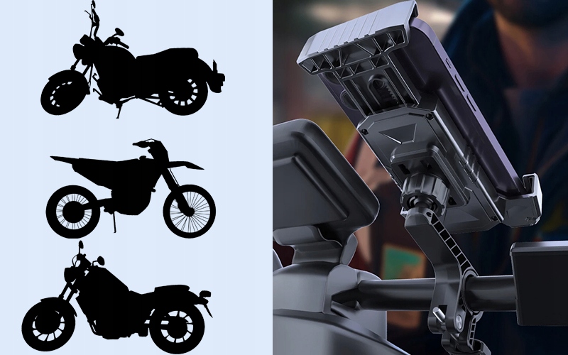 MOCNY UCHWYT ROWEROWY NA TELEFON MOTOCYKL KIEROWNICĘ HULAJNOGĘ elektryczną EAN (GTIN) 5903886634886