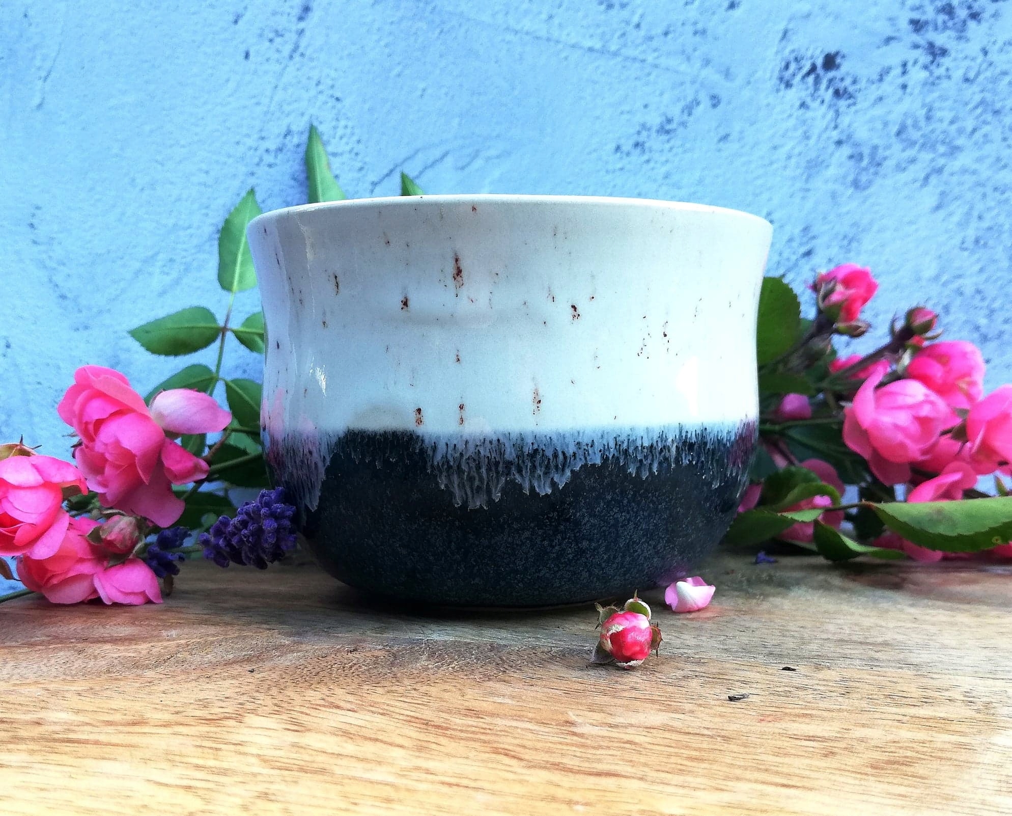 Keramika Kameninový vánoční hrnek Dárek Hand-made Gaia Art