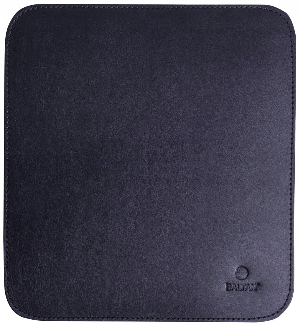 BALTAN Podkładka pod mysz skórzana 30×30 cm czarna (M) — 5