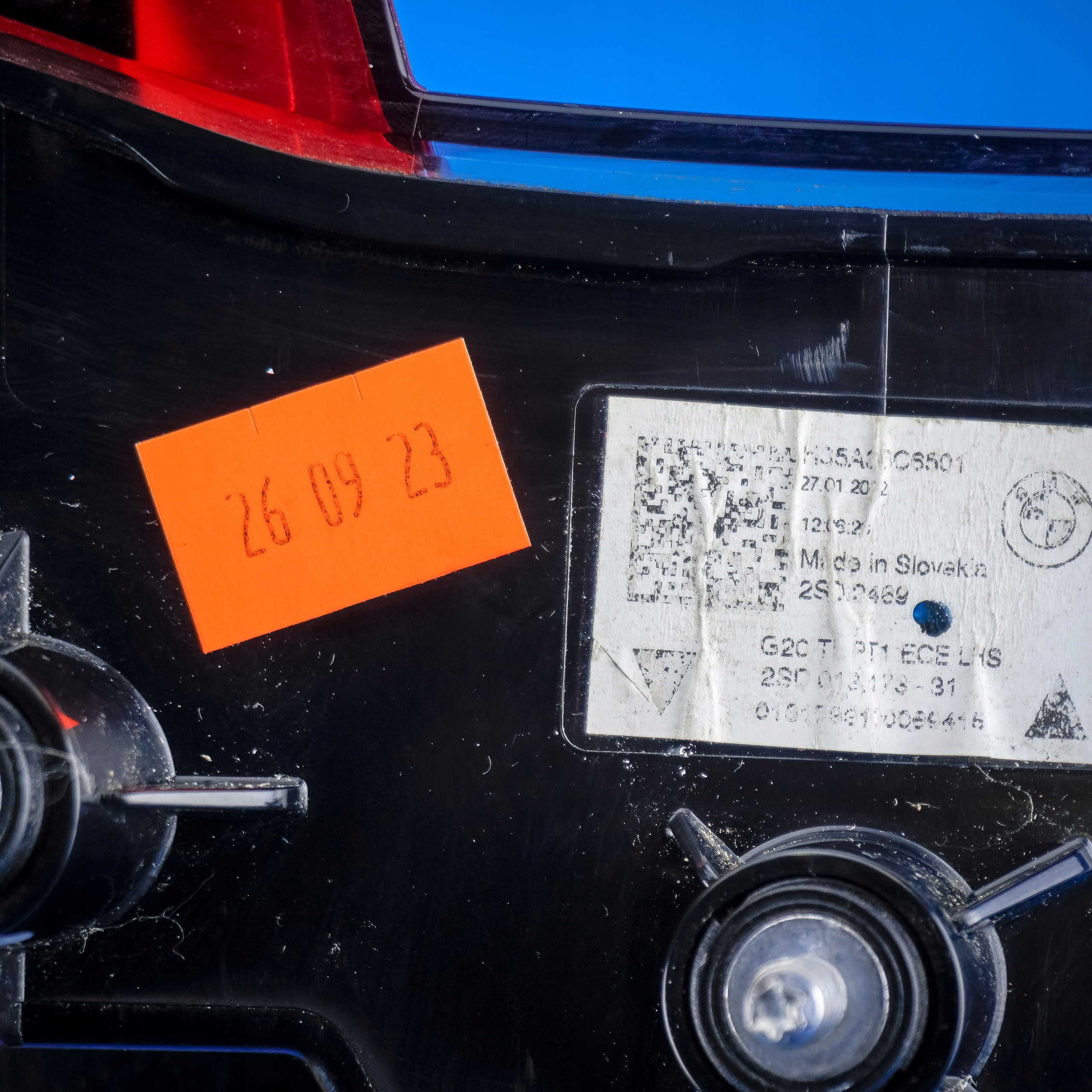 lights rear. kpl BMW 3 G20 5A3BC57 5A3BC58 5A3BC65 5A3BC66 original EU 21km