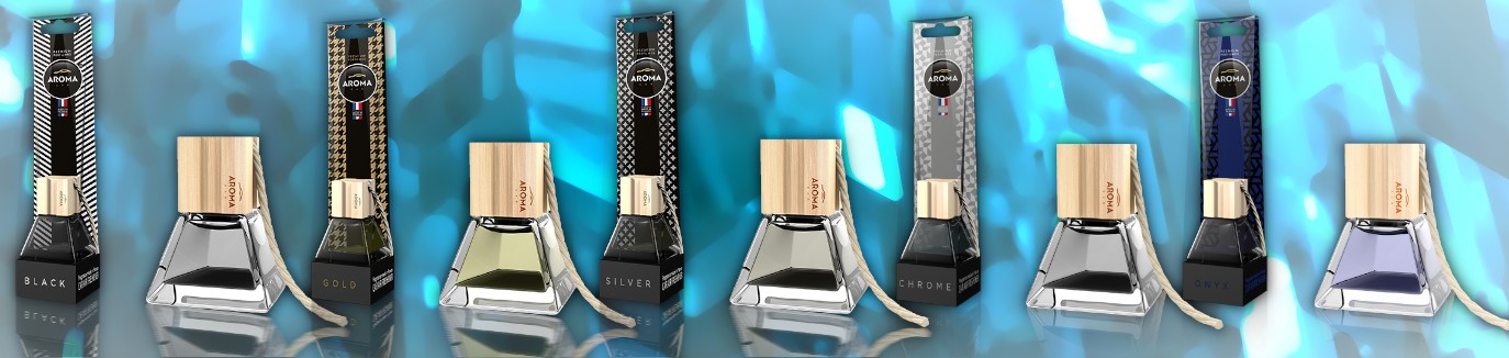 AROMA PRESTIGE WOOD mix x5 Luksusowy odświeżacz Rodzaj zawieszki