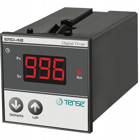 Časové cyklické On-delay relé Led displej pro montáž na panel/dveře 230