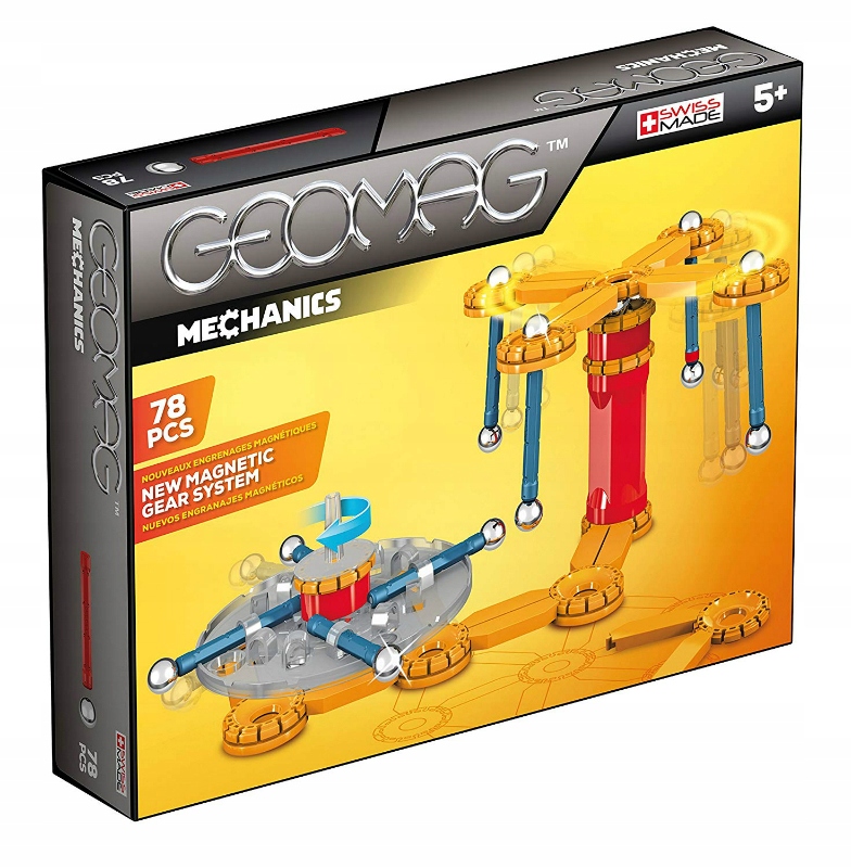 

Geomag Klocki Metalowe Seria Mechanics 78 El. 725