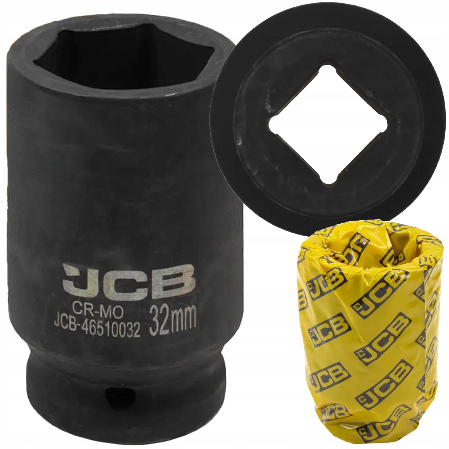 Nasadka udarowa głęboka 3/4" Cr-Mo 6-kątna 32 mm Jcb