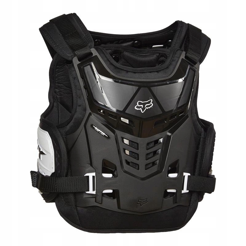 Buzer chránič tela Fox Junior Raptor Proframe Black/white čierny biely Darčeky