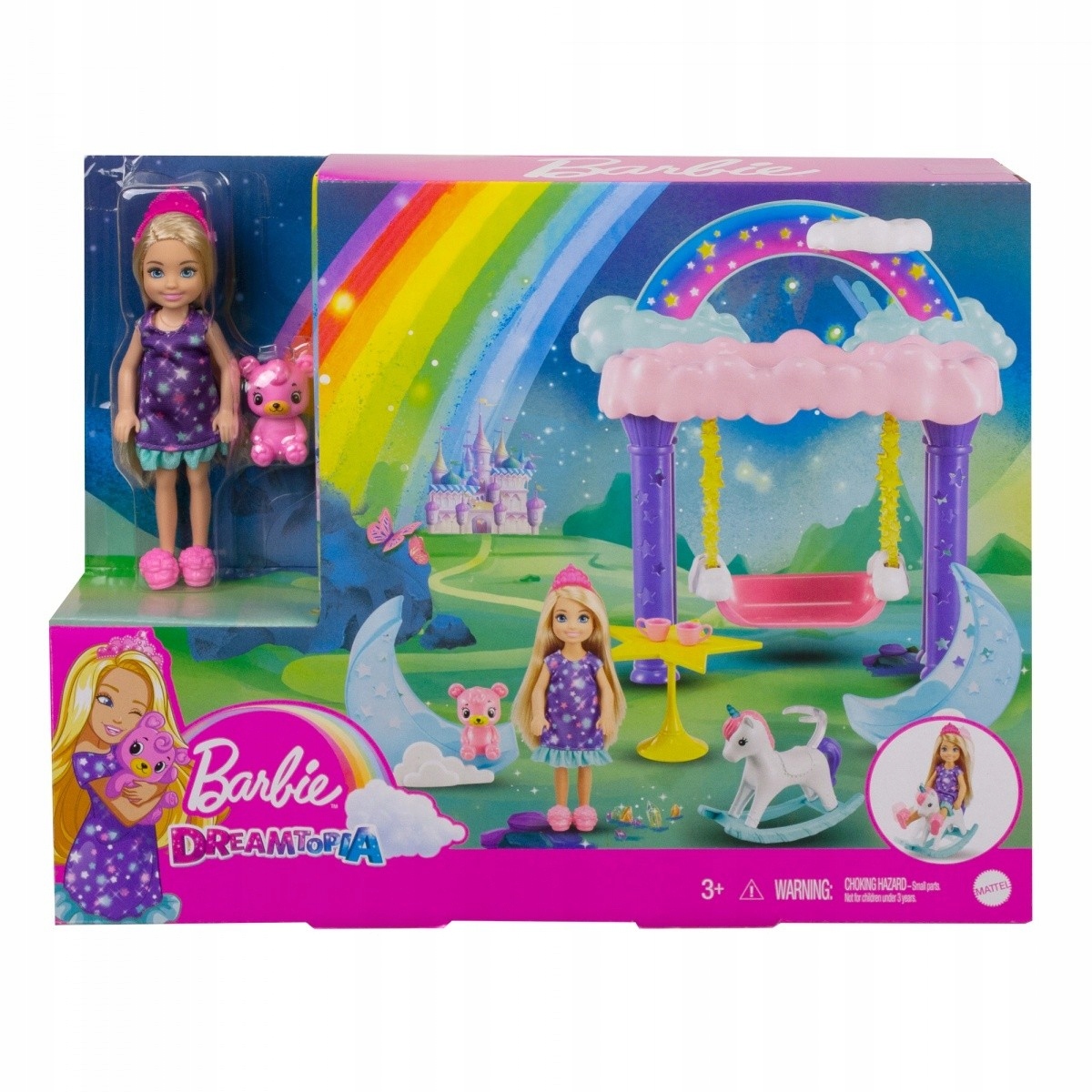Barbie Chelsea Dreamtopia Pidżama Party GTF50-Zdjęcie-0
