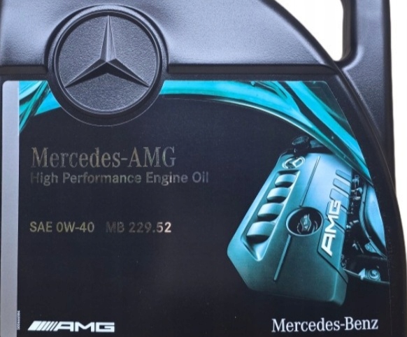 Olej Mercedes 0W40 Amg Mb 229.52 5L