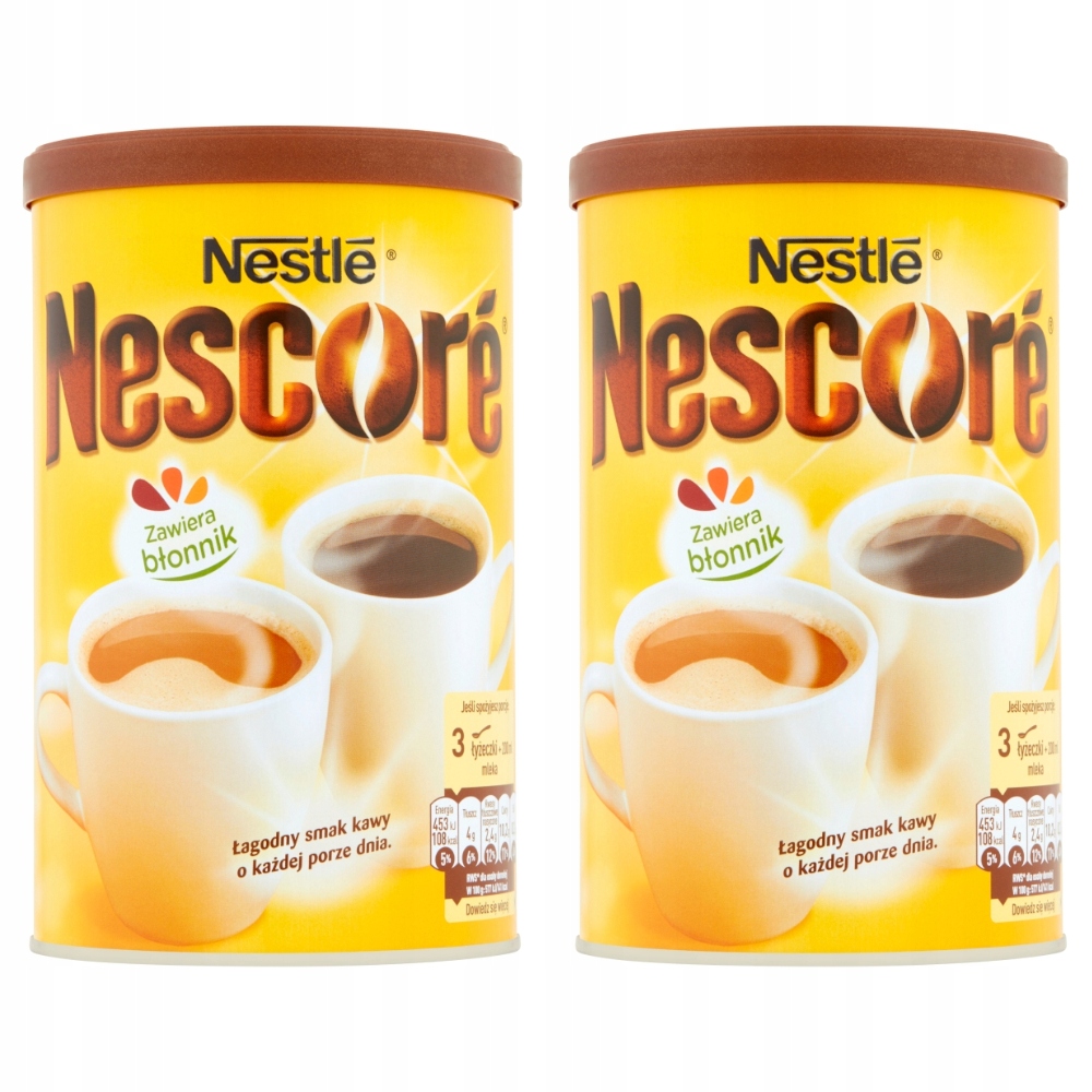 Kawa rozpuszczalna Nestle Nescore 260 g x 2 puszka