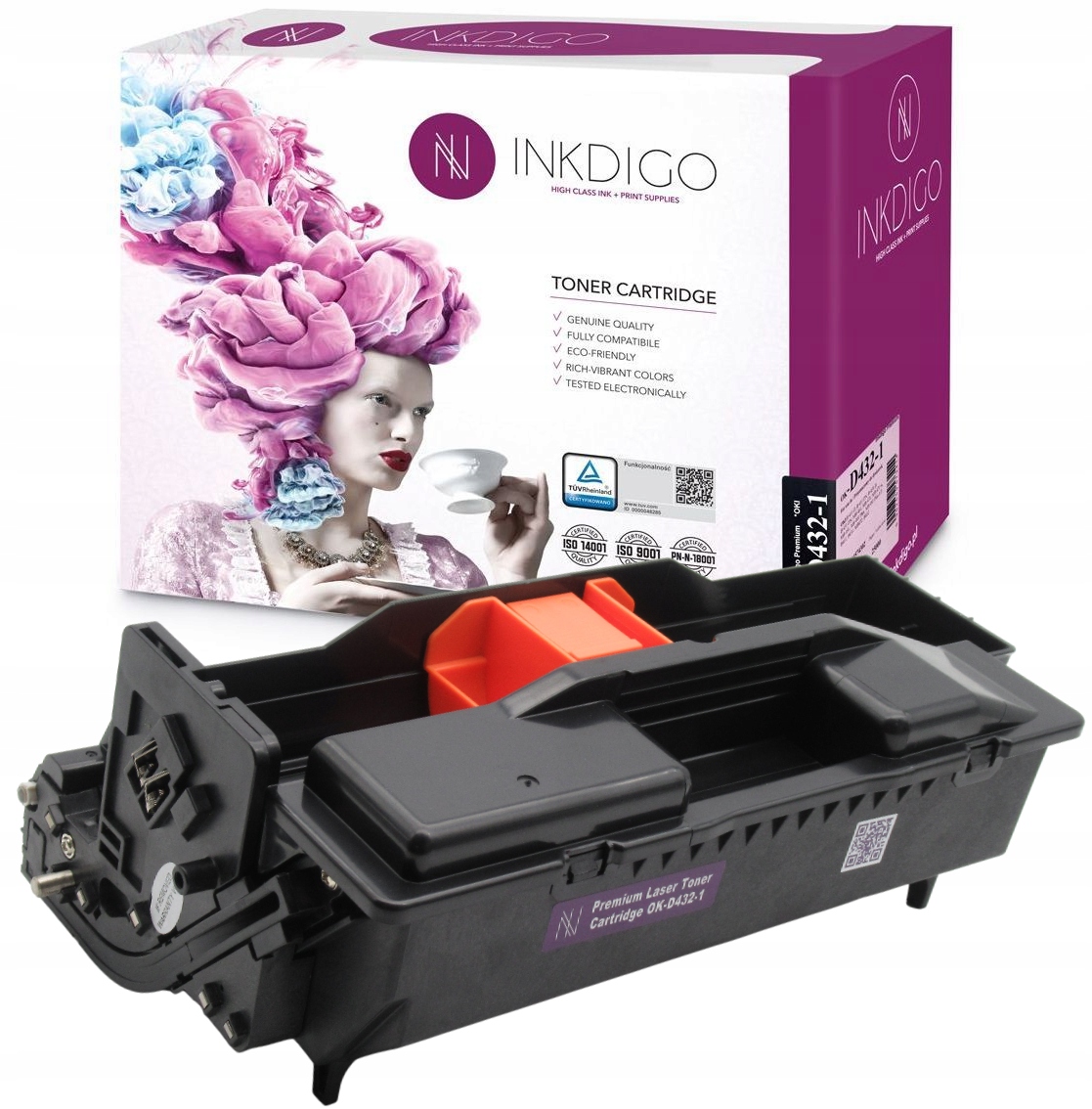 

Inkdigo Tuv Bęben Do Oki B412 B432 B512 MB472 492