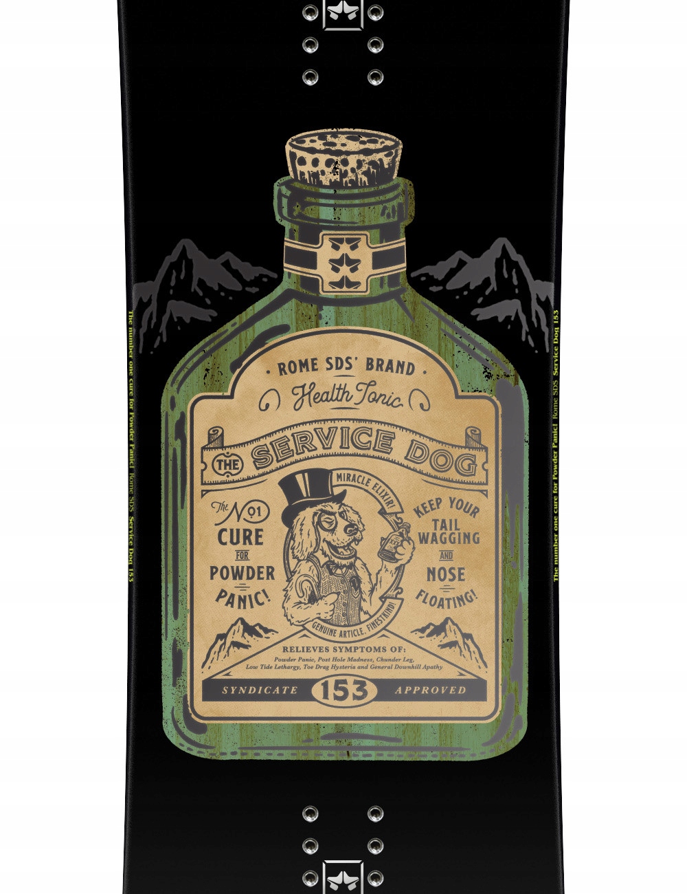 Deska snowboardowa Rome Service Dog 157 Długość deski 157 cm