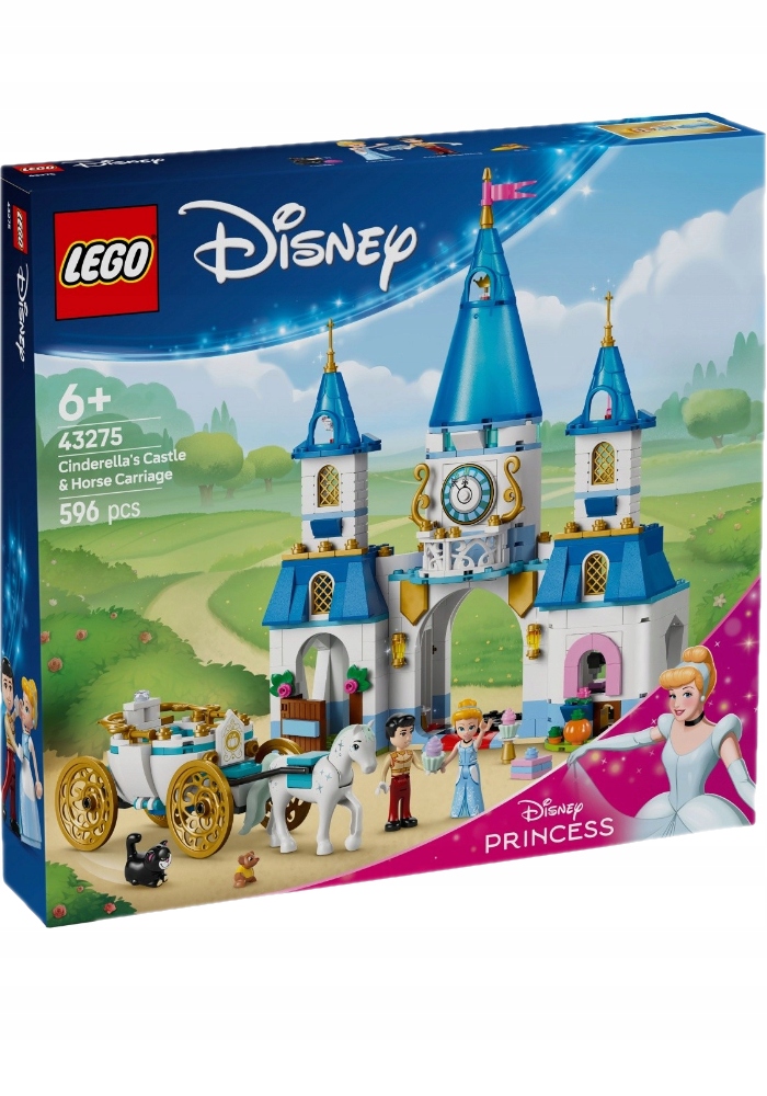 Lego Disnay Zámek Popelky a sanitky 43275