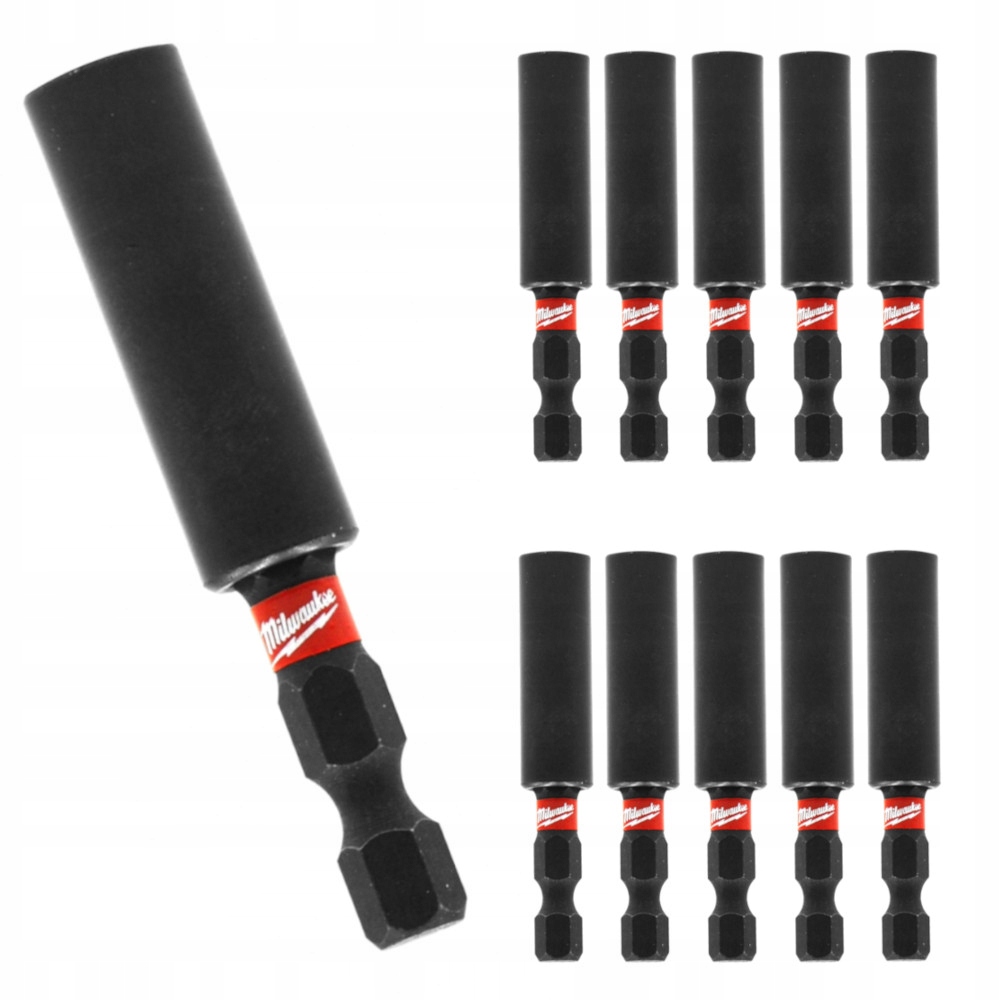 Uchwyt magnetyczny do bitów 60 mm Milwaukee 4932430478 Zestaw 10 szt.