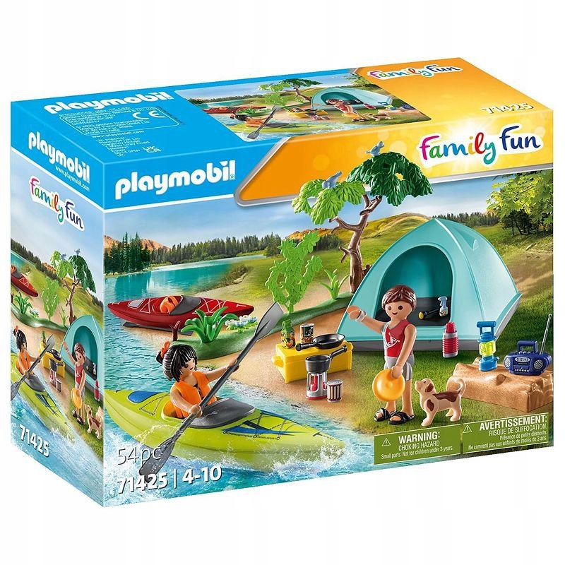 PLAYMOBIL 71425 Family Fun Biwak pod namiotem