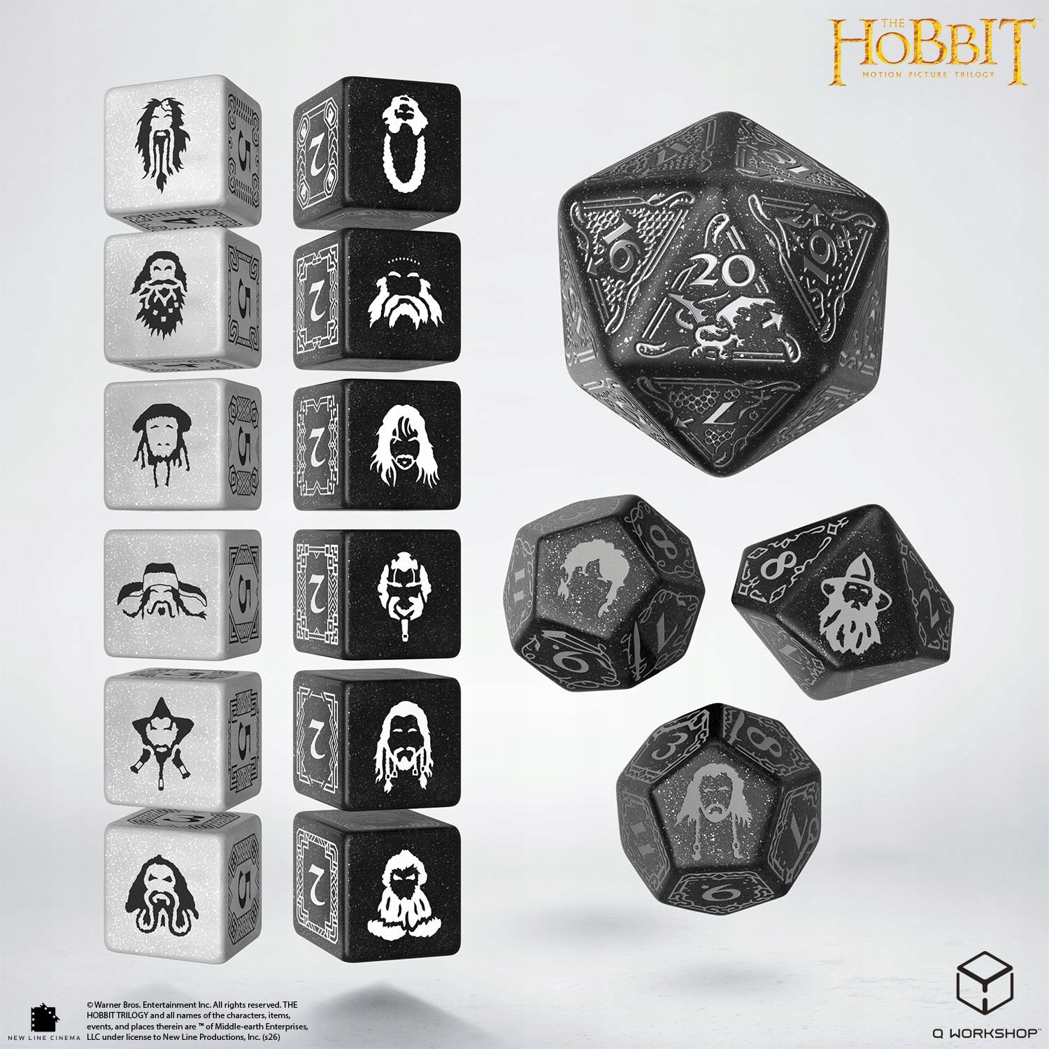 Zestaw kości Tcg Hobbit: Umbral Hollow