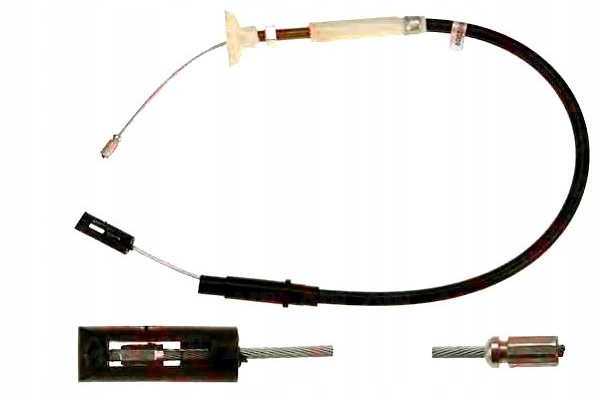 LINKA SPRZĘGŁA (805MM/490MM) VW GOLF II, JETTA II Producent części TRW