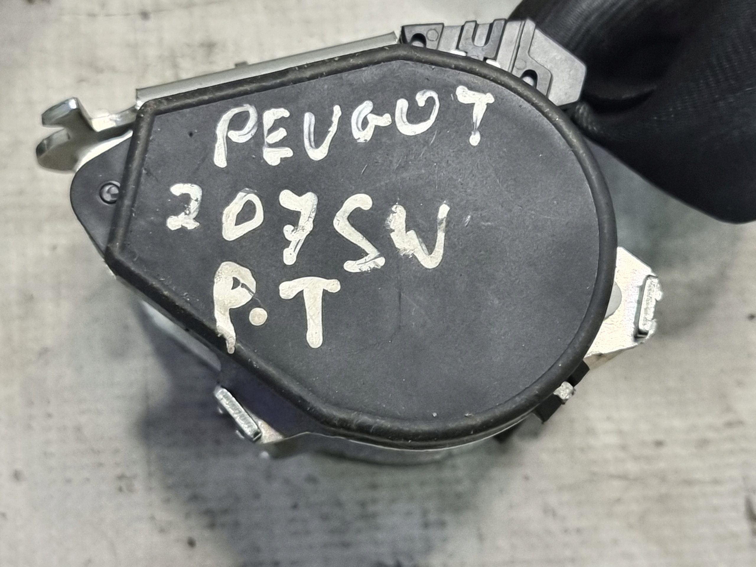 Gurten Sicherheits rechts heck PEUGEOT 207 SW