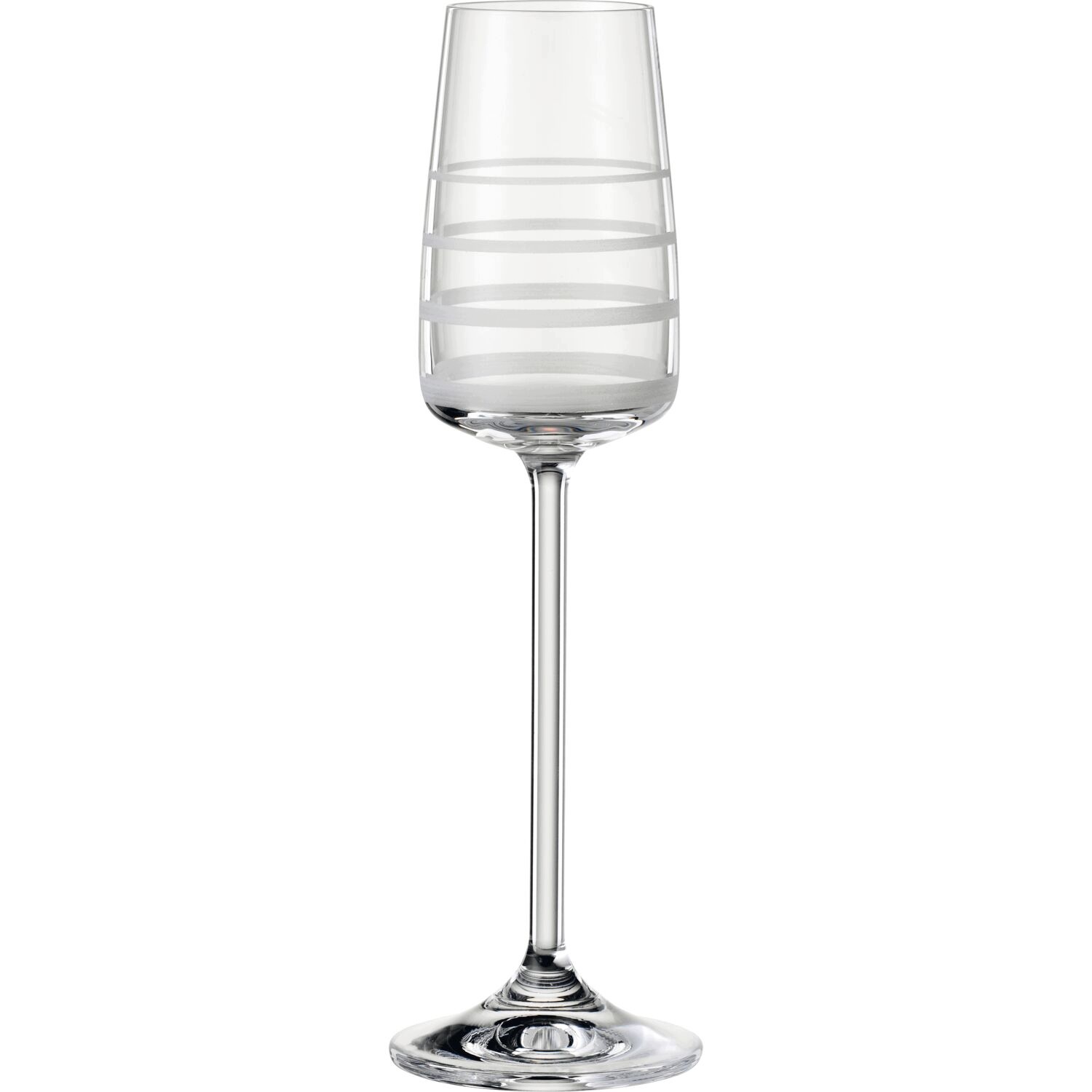 Sklenice na grappu Bohemia Cristal Linea 1975 0,08 l 4 ks