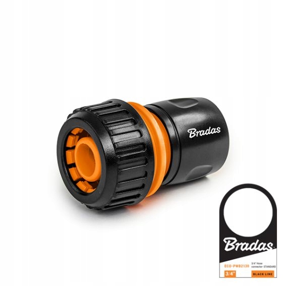 

Szybkozłącze złączka węża Black Line 3/4 Bradas