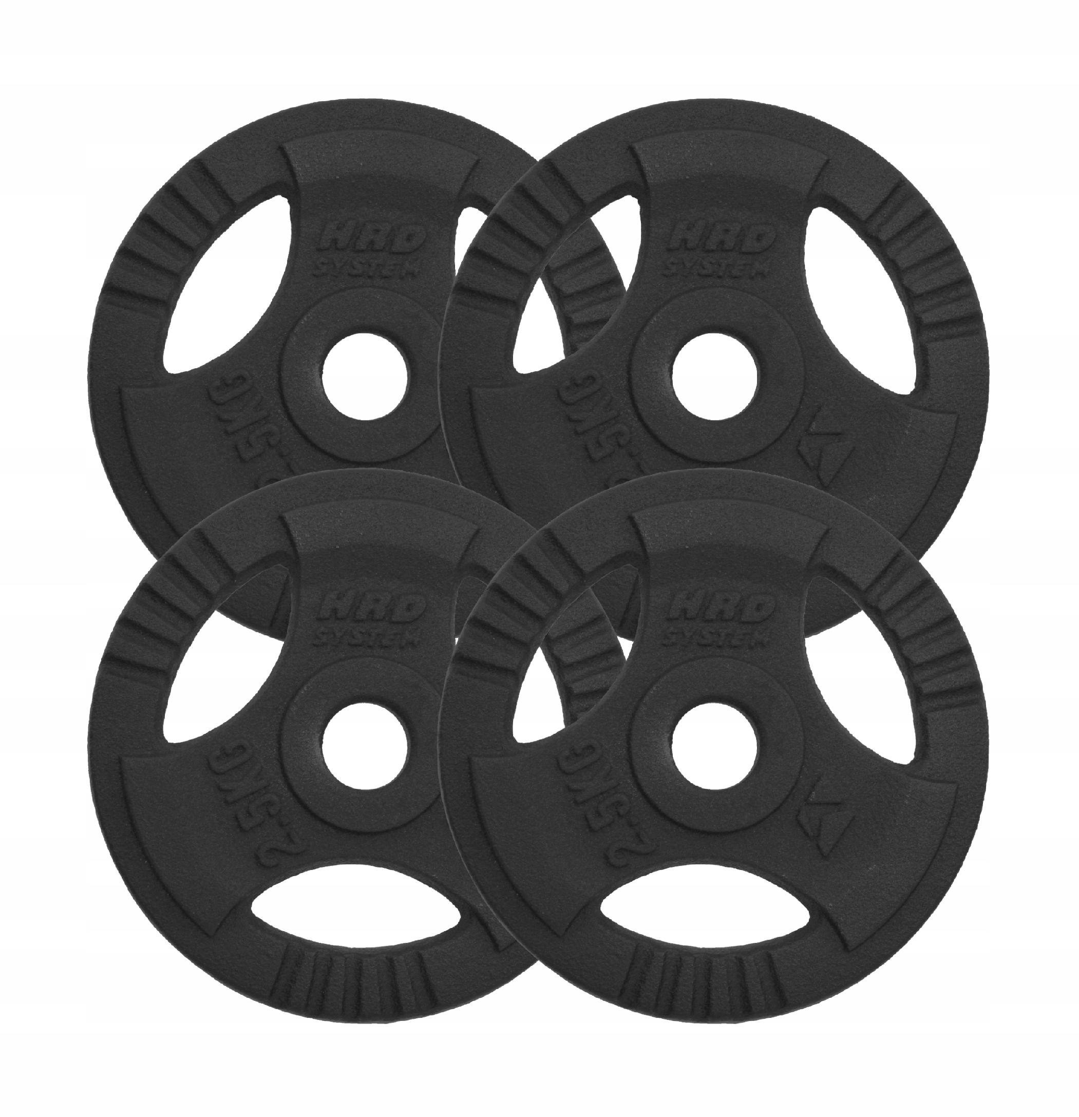 HRD SYSTEM ZESTAW KULTURYSTYCZNY OBCIĄŻENIE 10 KG 29 MM ŻELIWNE KIEROWNICA