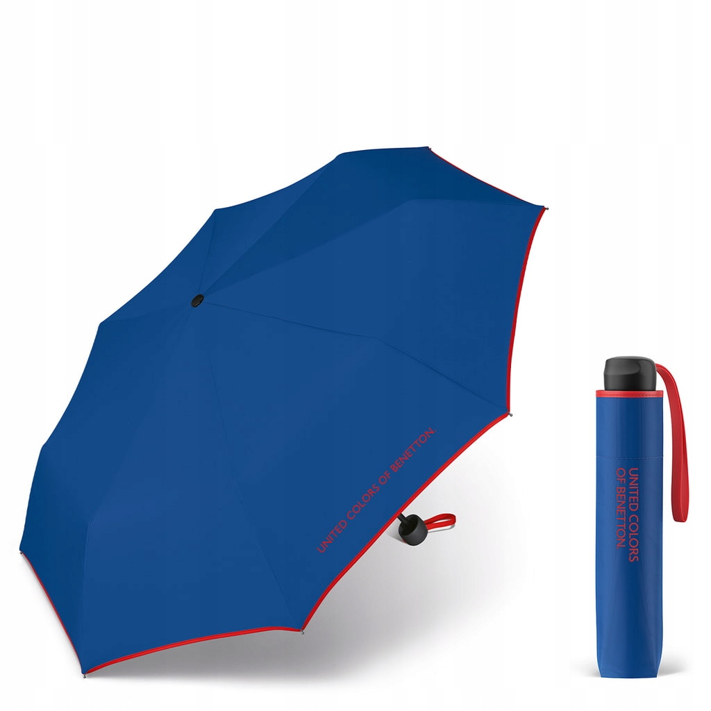 

Parasolka Benetton Super Mini wiatroodporna blue