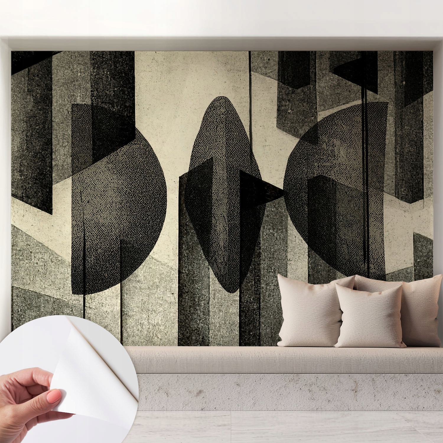 Nástěnná Samolepicí fototapeta do pokoje Geometrické tvary 208 x 146 cm