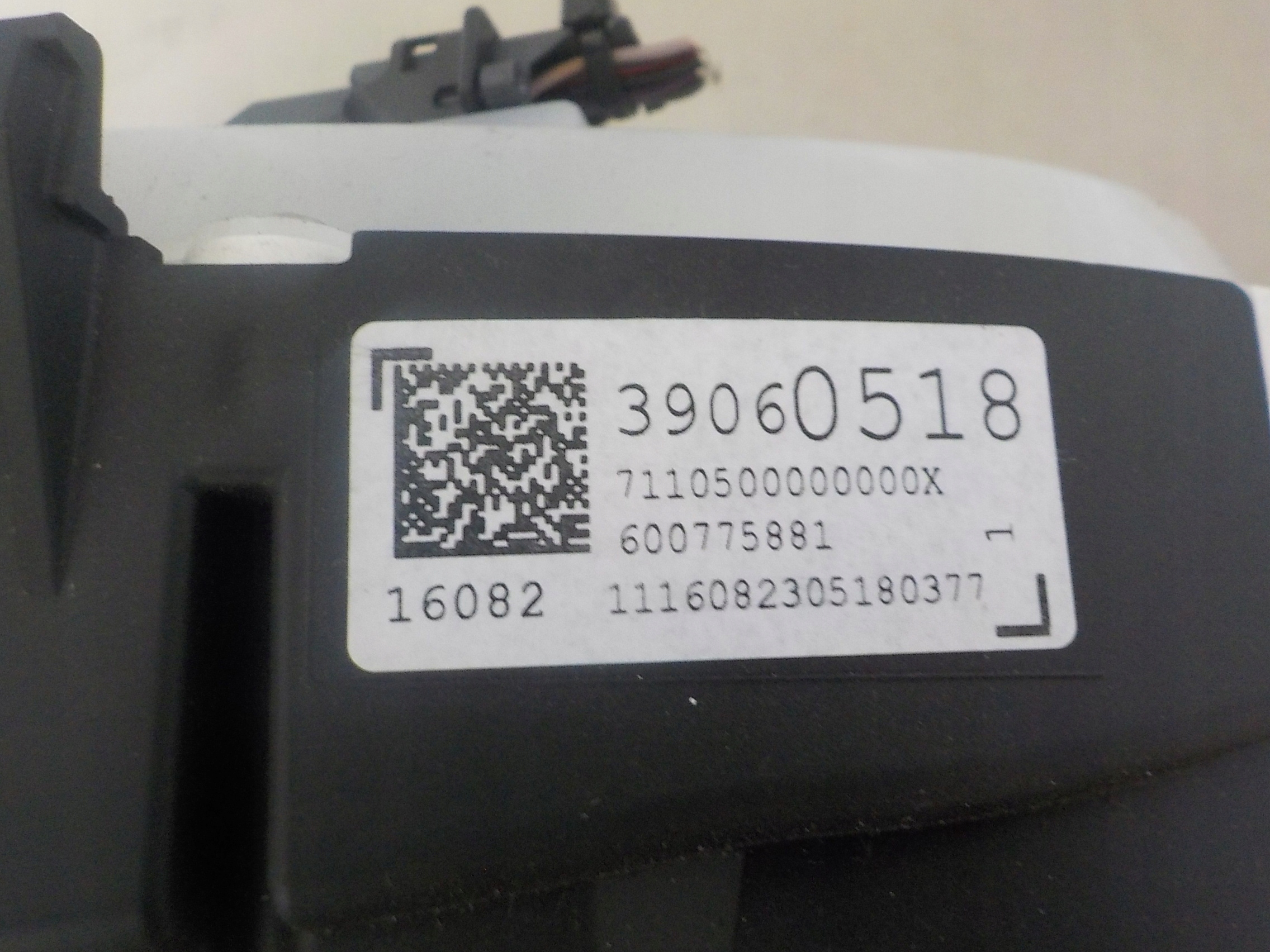 OPEL ASTRA K dials dials 39060518