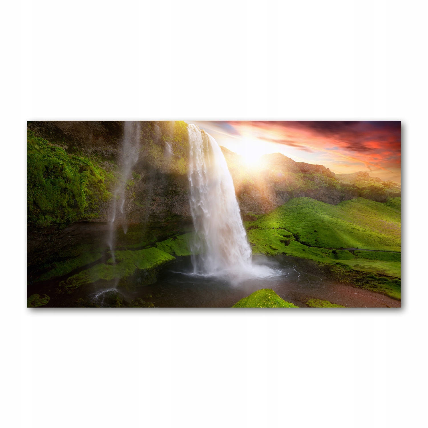 

Foto obraz na szkle akrylowym Wodospad 120X60 cm