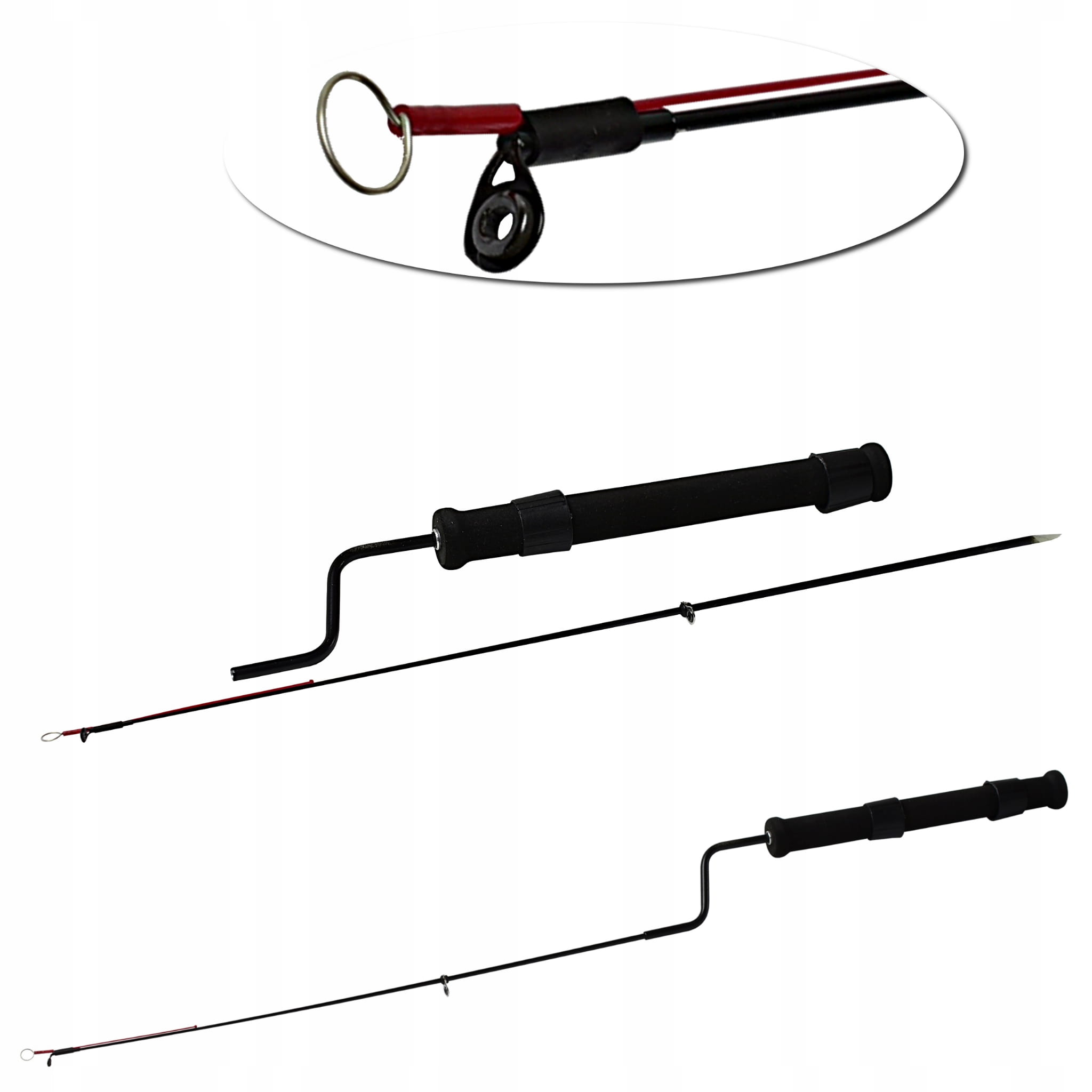 Angel Sport Wędka Podlodowa z Kiwokiem 62cm