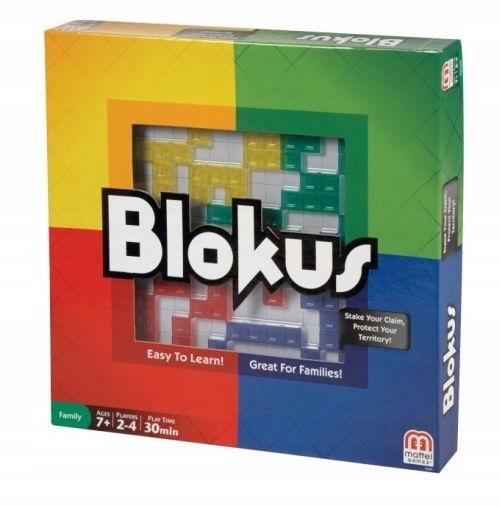 Blokus gra planszowa strategiczna Mattel 7+