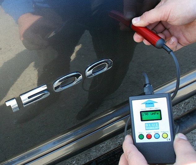MIERNIK GRUBOŚCI LAKIERU STAL ALUMINIUM TESTER Marka Blue Technology