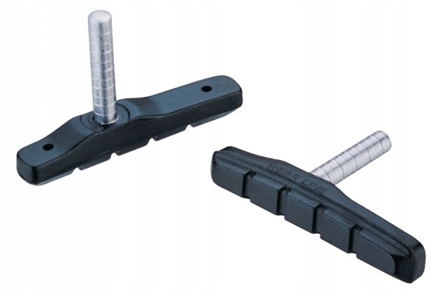 Klocki Hamulcowe Baradine MTB-945 bolec 72mm asymetryczne