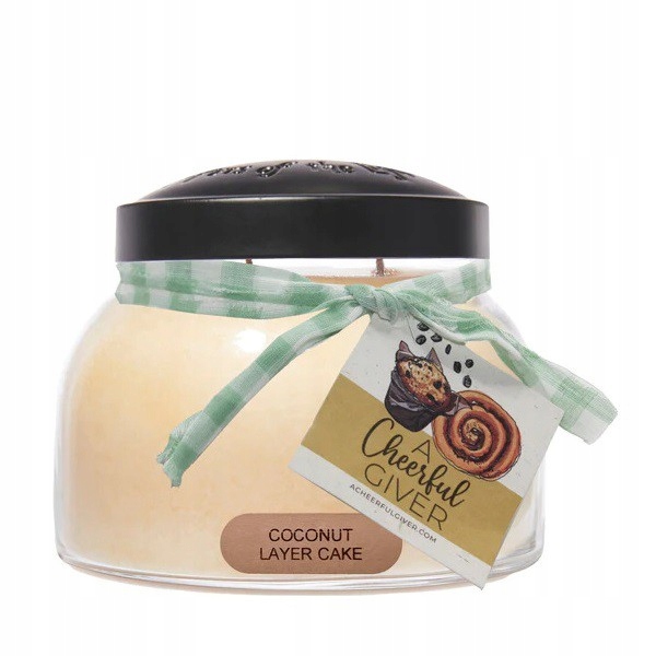 Velká svíčka Coconut Layer Cake Keepers of the Light Mama Jar Cheerful Can