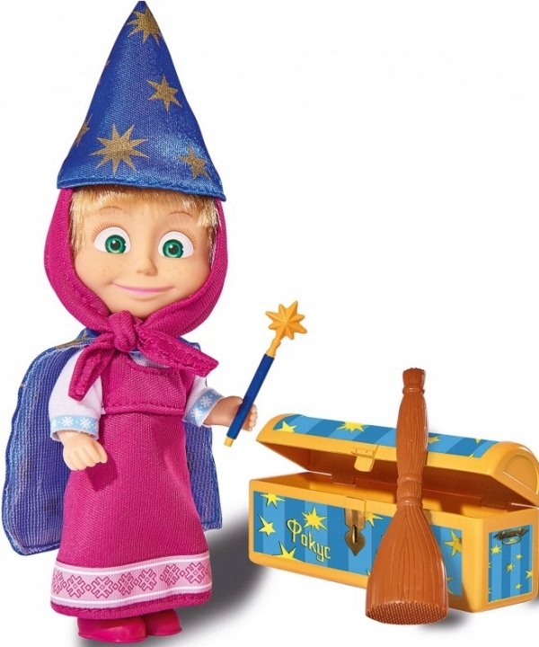 

Masza I Niedźwiedź Lalka Masza Magiczne Sztuczki