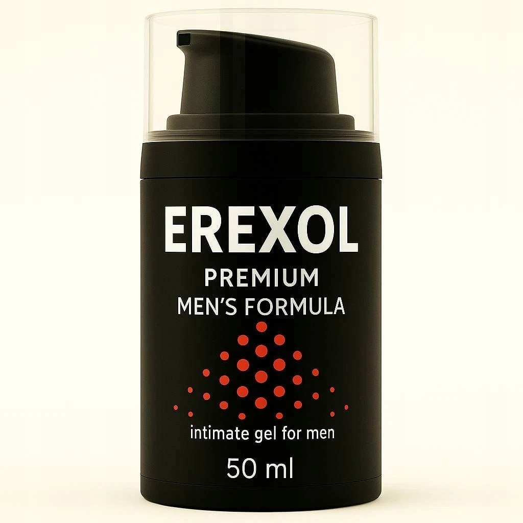 Erexol Gel – gel zlepšující výkonnost a vitalitu mužů – 50 ml