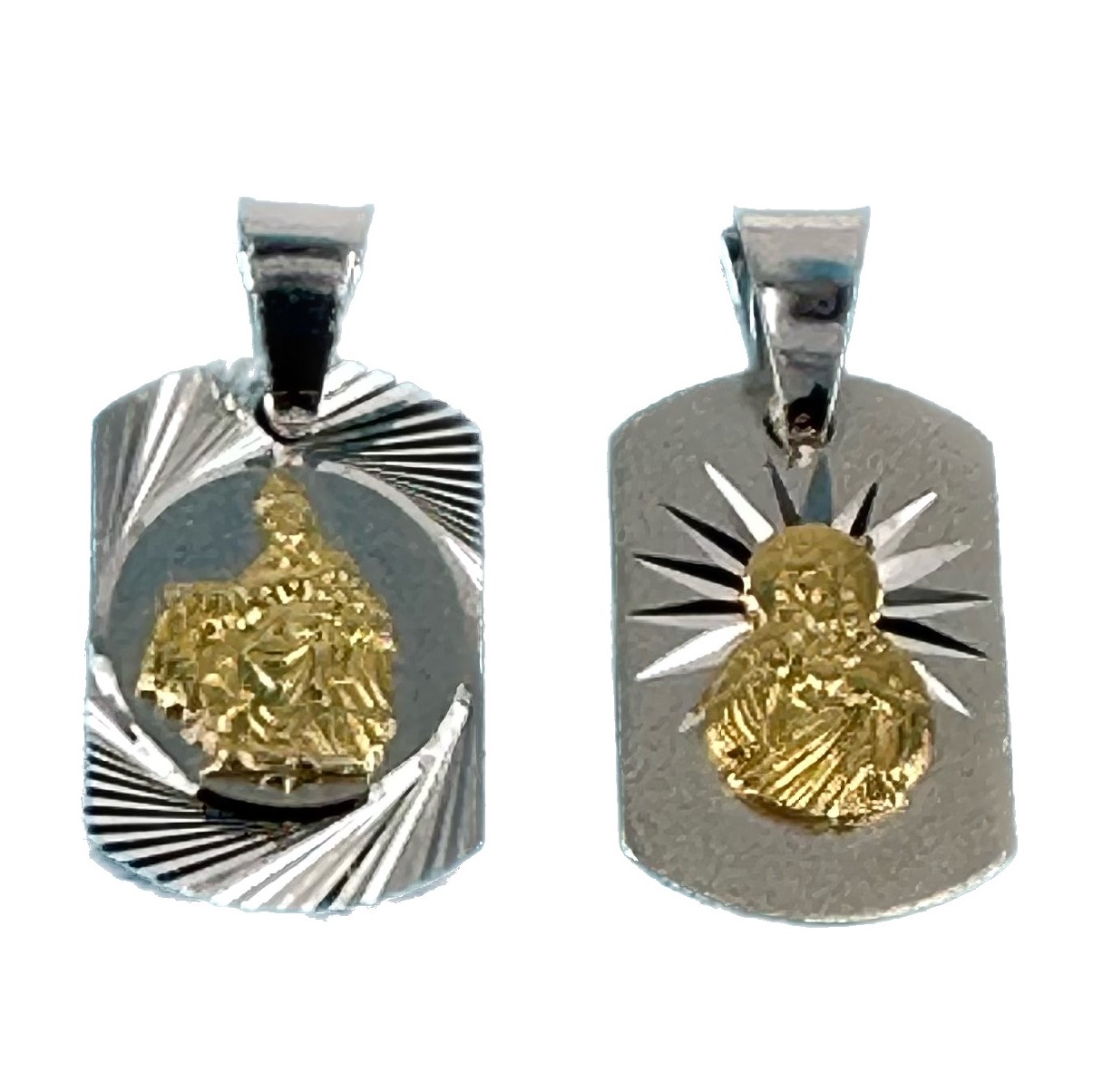 Medalik Matka Boska Szkaplerzna - srebro pr. 925