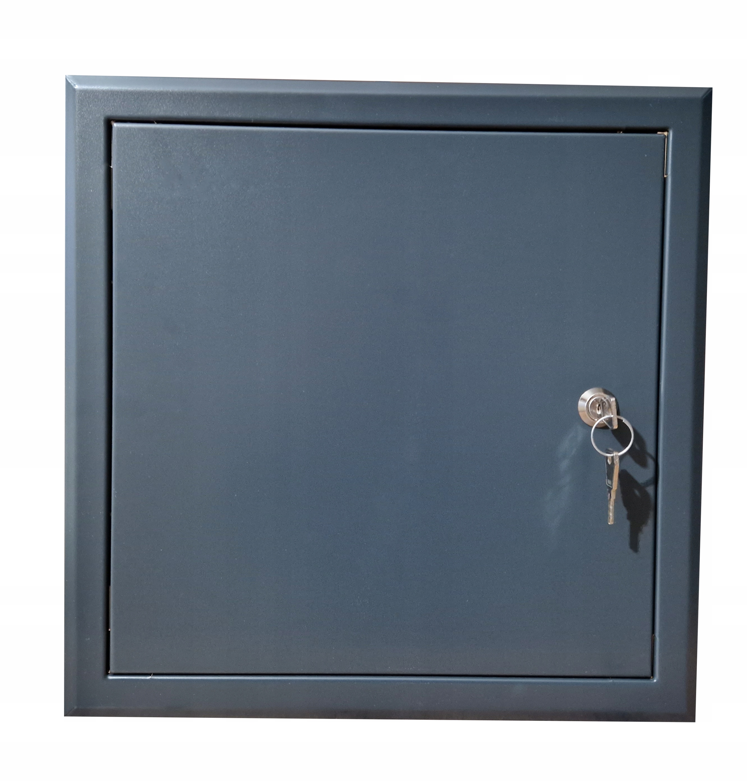Drzwiczki rewizyjne metal DR-2 450x450 antracyt kluczyk 45x45 producent