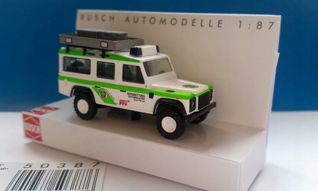 Busch 50387 Land Rover Záchrana Horskiel