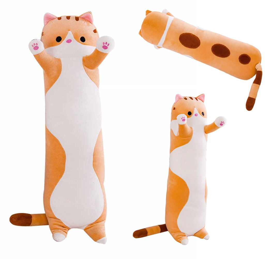

Długi Kot Kotek Poduszka Maskotka 130cm XXXL