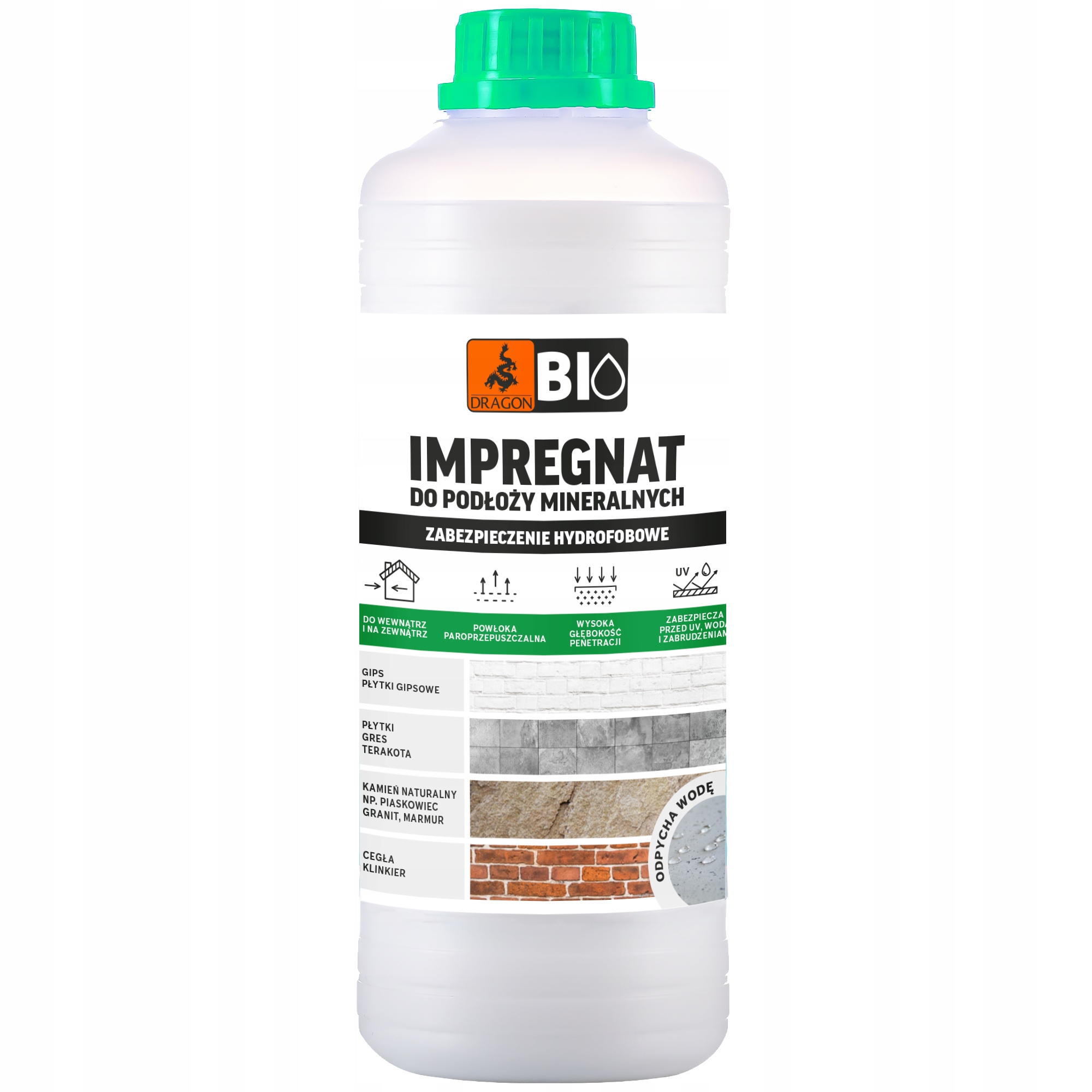 

Bio Impregnat do Cegły Granitu 1L Hydrofobowy