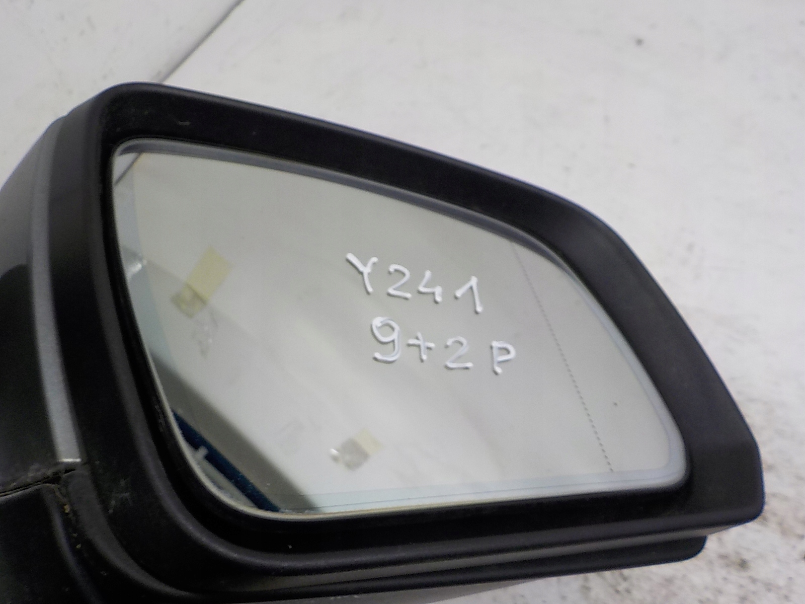 MERCEDES C W204 mirror exterior right 11 PIN vertical 9+2
