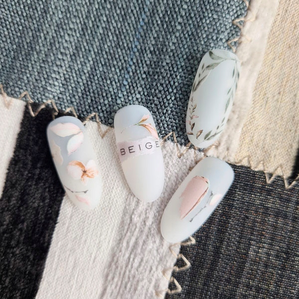 NAKLEJKI NA PAZNOKCIE LUCKY ROSE TRUE COLOR-104 Marka inna marka