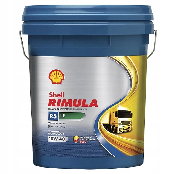 

Shell Rimula R5 Le 10W40 olej silnikowy 20L