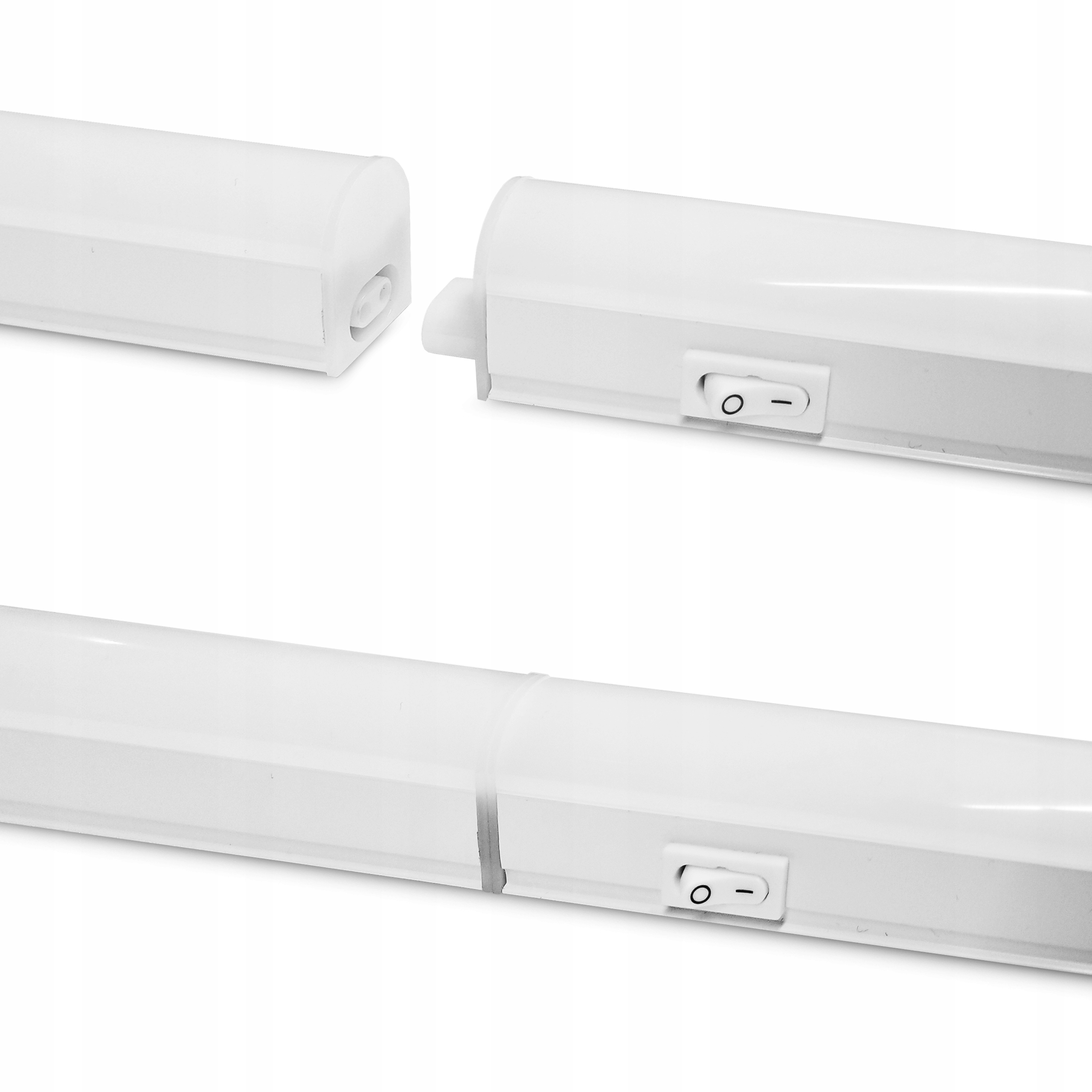 Oprawa Kuchenna Lampka Podszafkowa Listwa LED Meblowa - 60cm, 8W Neutralna Klasa ochronności II