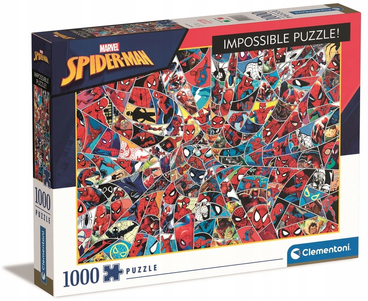 

Clementoni Puzzle 1000 Impossible SpiderMan 39657