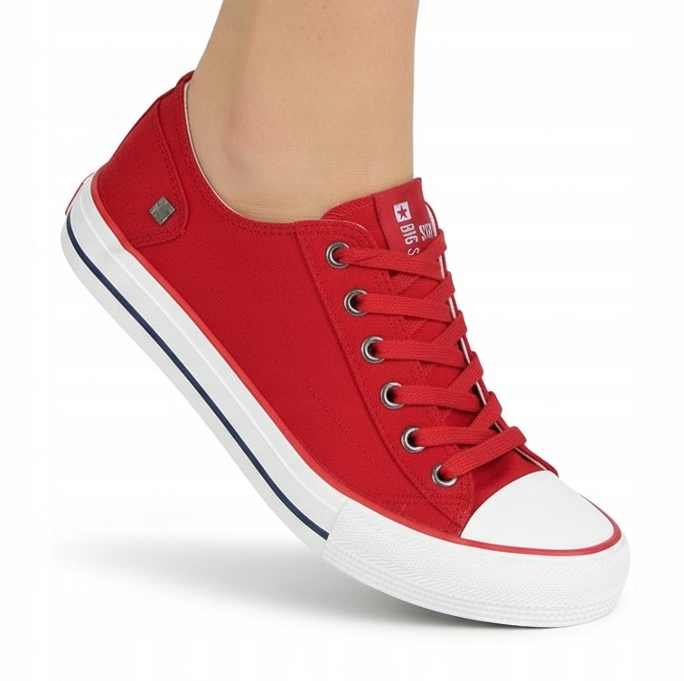 Trampki damskie buty Big Star tenisówki klasyczne materiałowe DD274339 40