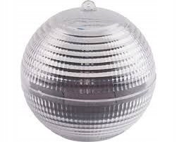 LAMPA SOLARNA PŁYWAJĄCA DO BASENU OCZKA JACUZZI OGRODU 7 KOLORÓW LED RGB