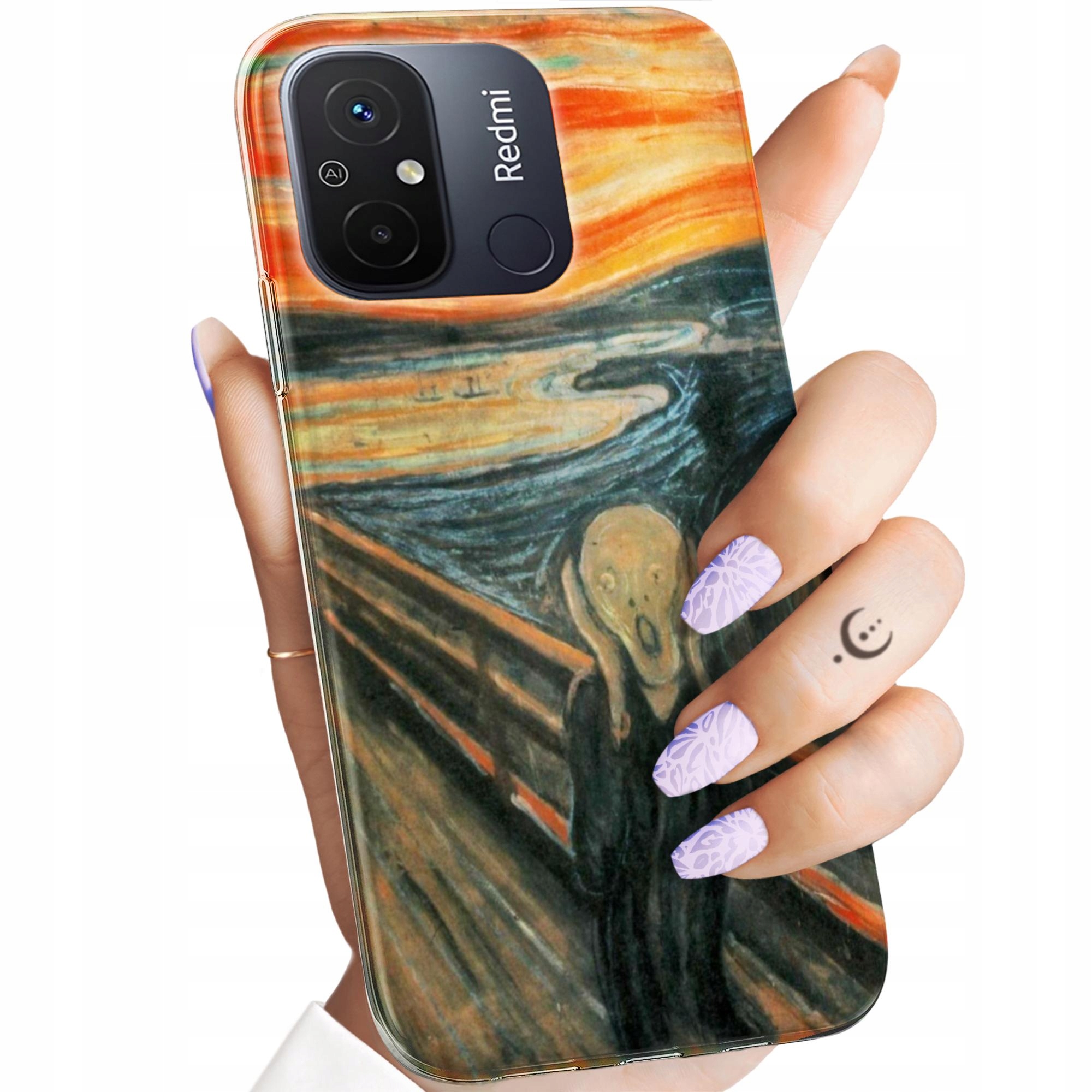 Etui Do Xiaomi Redmi 12C Edvard Munch Krzyk Malarstwo Obudowa Case