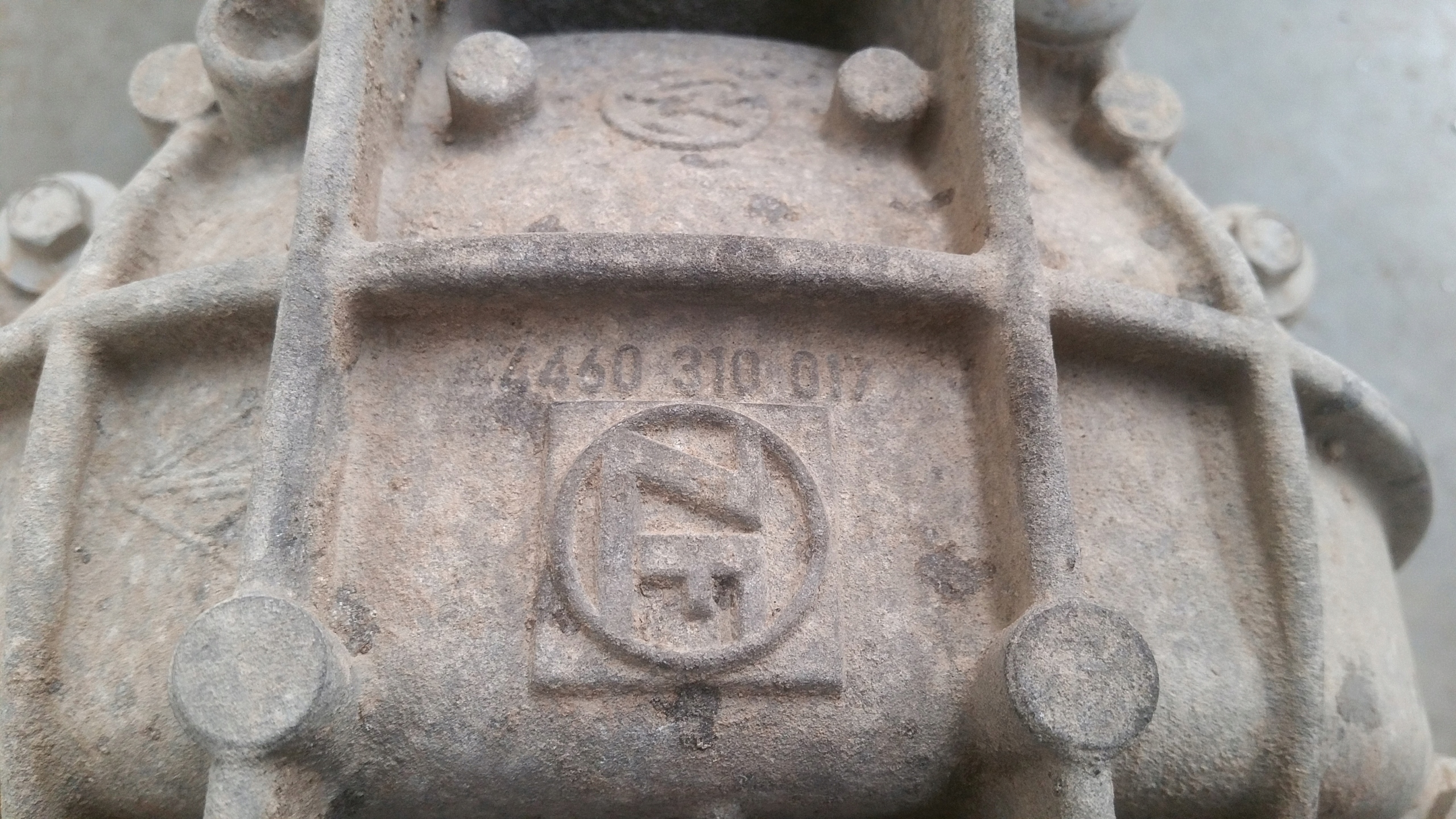 differenciál far 5,0 TDI 4460310017 VW Touareg